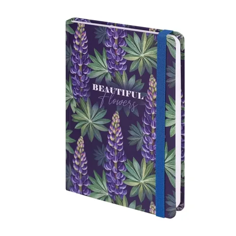 Ежедневник недатированный BRAUBERG "Beautiful Flowers" А5, 128 л.